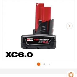 Milwaukee m12 6.0 battery