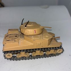 Vintage Solido G al GRANT Metal Diecast Tank Tan