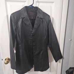 Womans Leather Jacket  Sz Large