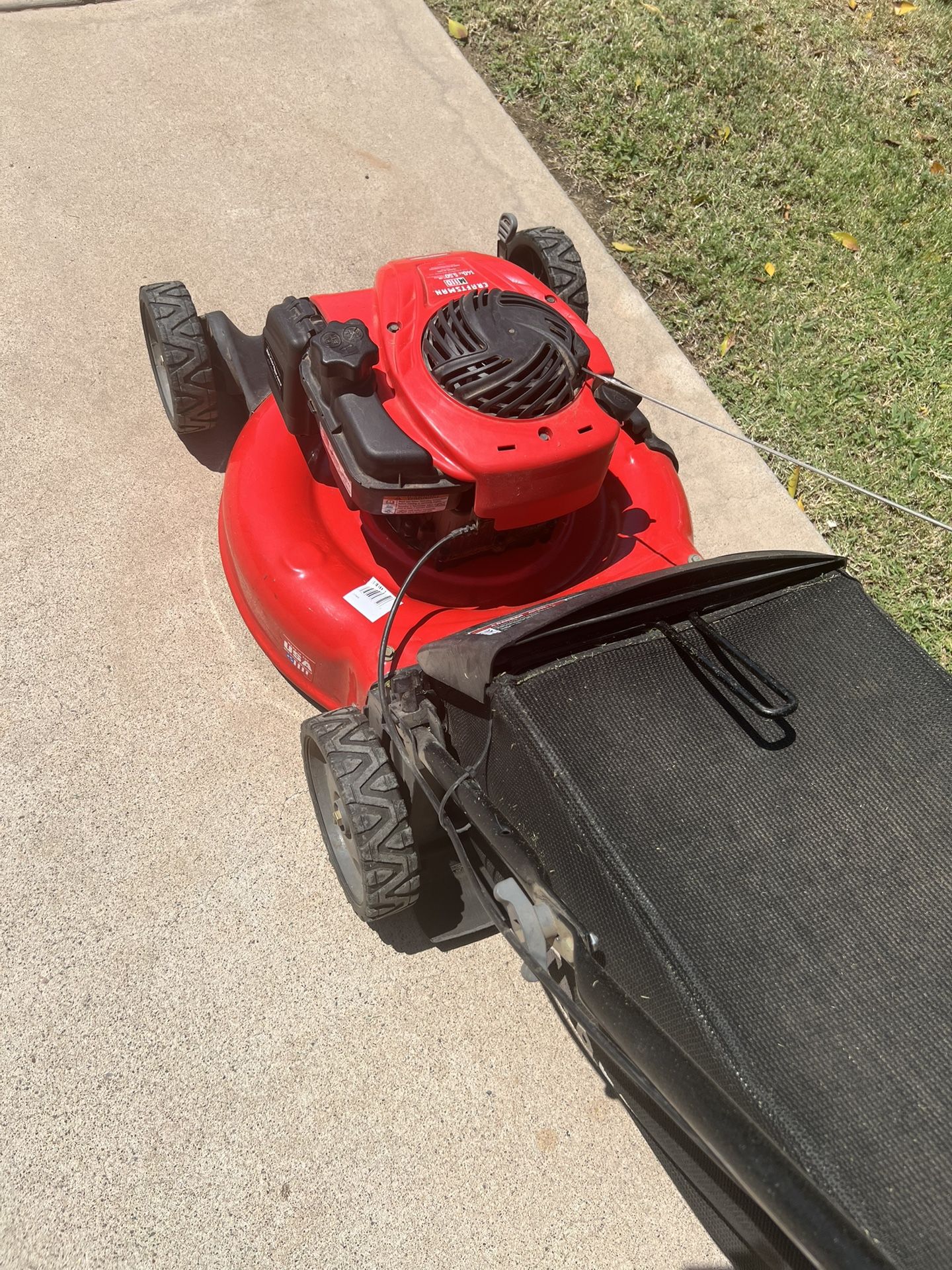 Lawn Mower Ruaning Great 175 Dlls 