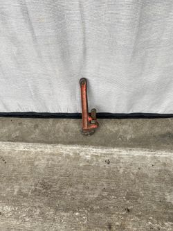 Rigid 10” Pipe Wrench