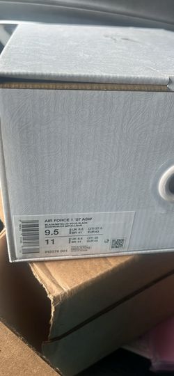 Brand new AF1 07 ASW black n gold