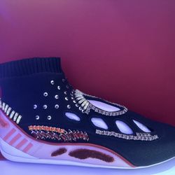 BRAND NEW- VALENTINO GARAVANI RHINESTONE STUDDED SNEAKERS SIZE 36