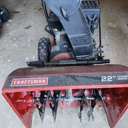 Craftsman Snowblower, needs repair