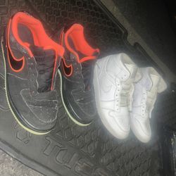 📌 2 Pairs of Nike Sneakers – Men’s Size (10) 📸