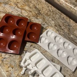 Silicon Molds For Chocolate Bombs And Cakesicles 