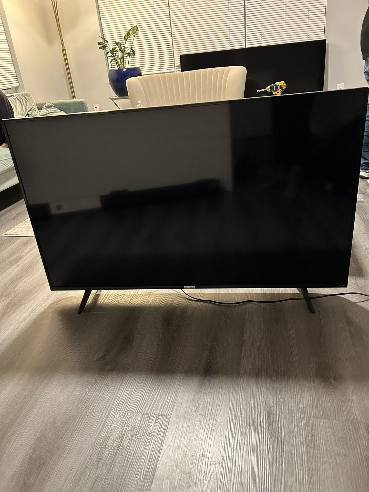 TCL 55” 4K Ultra HDR TV  BRAND NEW (ROKU)