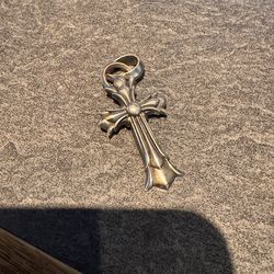 Chrome hearts double cross pendant Silver 925