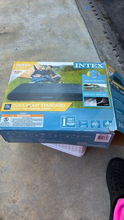 Index single high camping air bed
