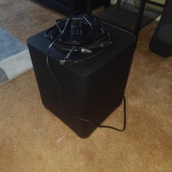 Sounds Bar And Subwoofer 