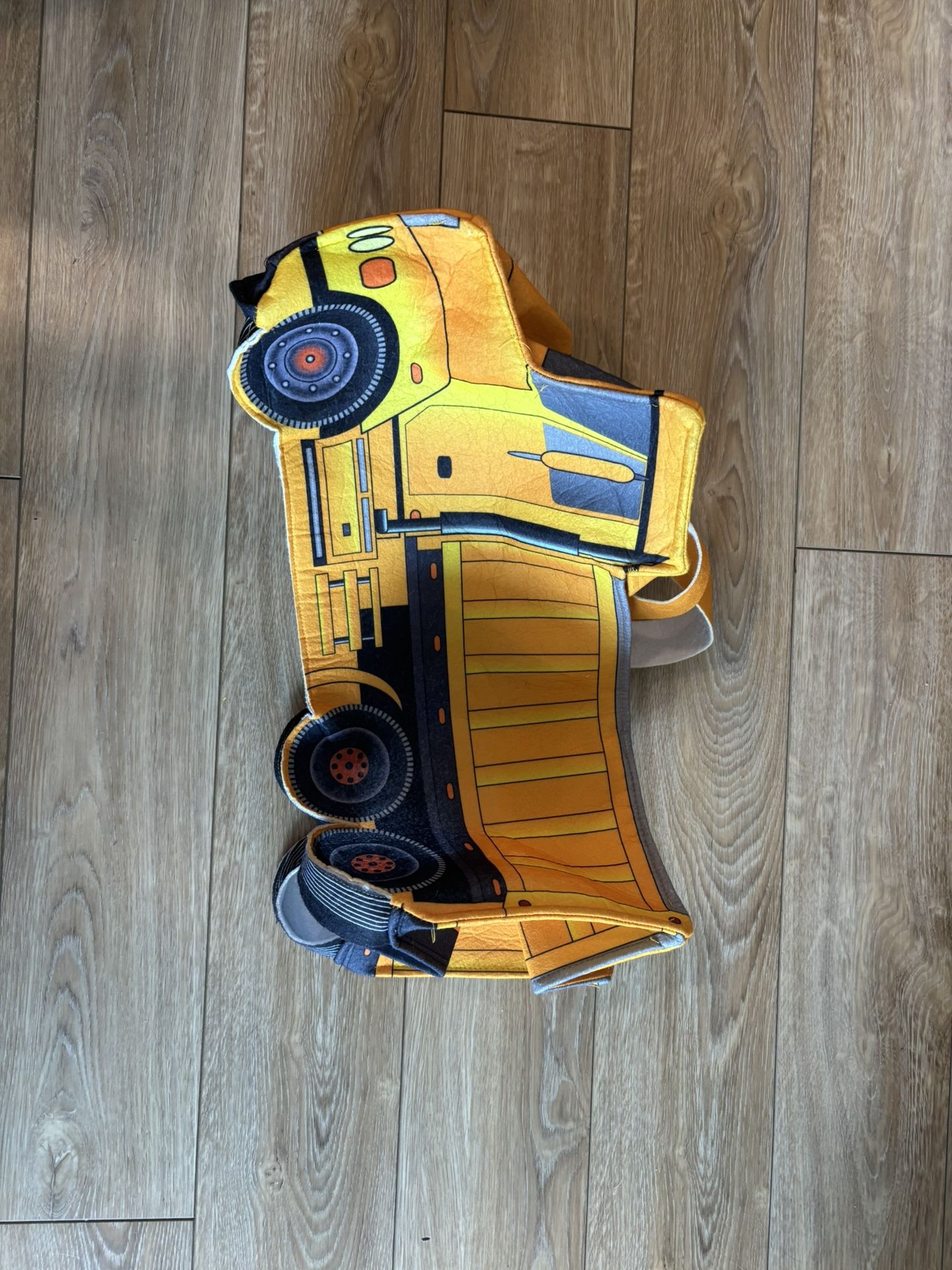 Kids Costume Yellow Dump Truck