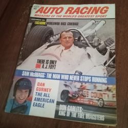 Vintage Drag Racing Magizine Collectable 