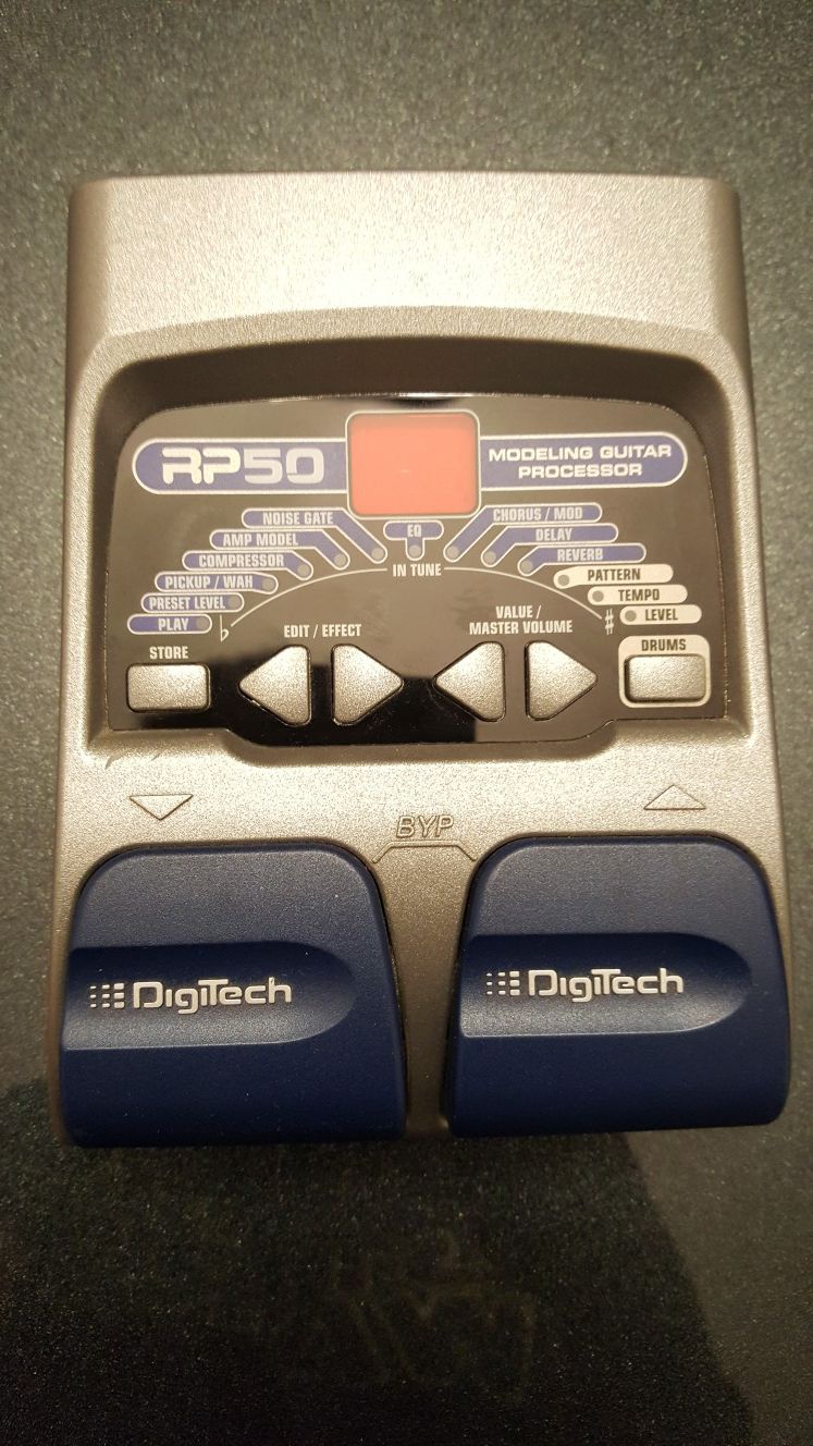 Digitech Rp50 guitar pedal