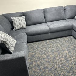 Fabric Chase Sectional Custom Made 