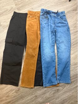 Bundle of boys pants size 8
