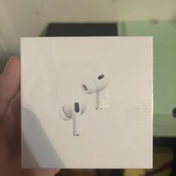 White 2025 AirPods Pro Gen 2