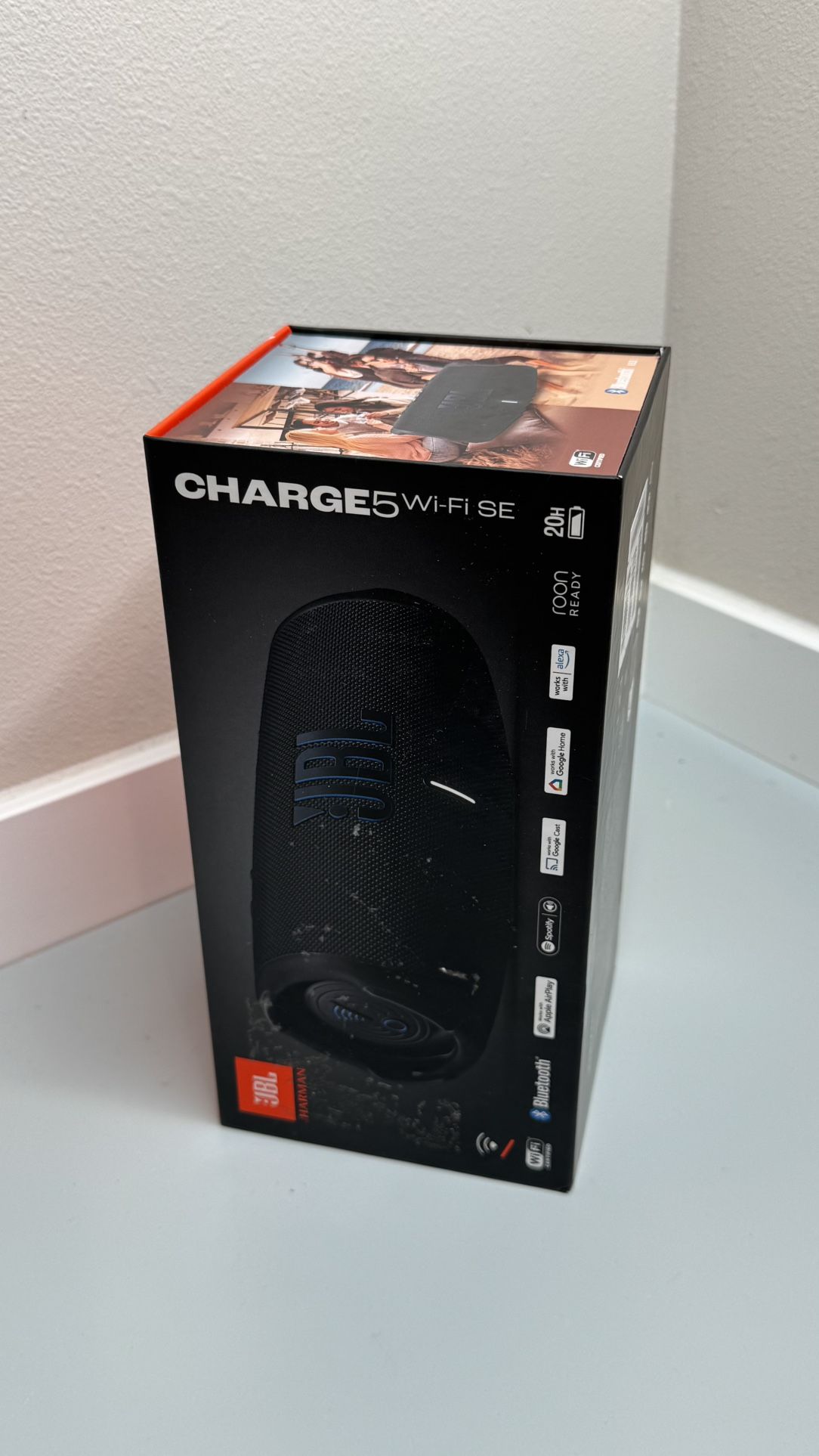 JBL Charge 5 WiFi + Bluetooth Portable Wireless Speaker. 🌺NEW