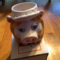 Vintage New Miss Piggy Jim Henson The Muppets Ceramic Mug