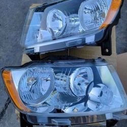 11-13 Jeep Grand Cherokee Headlights Luces Micas Faros Focos Faroles