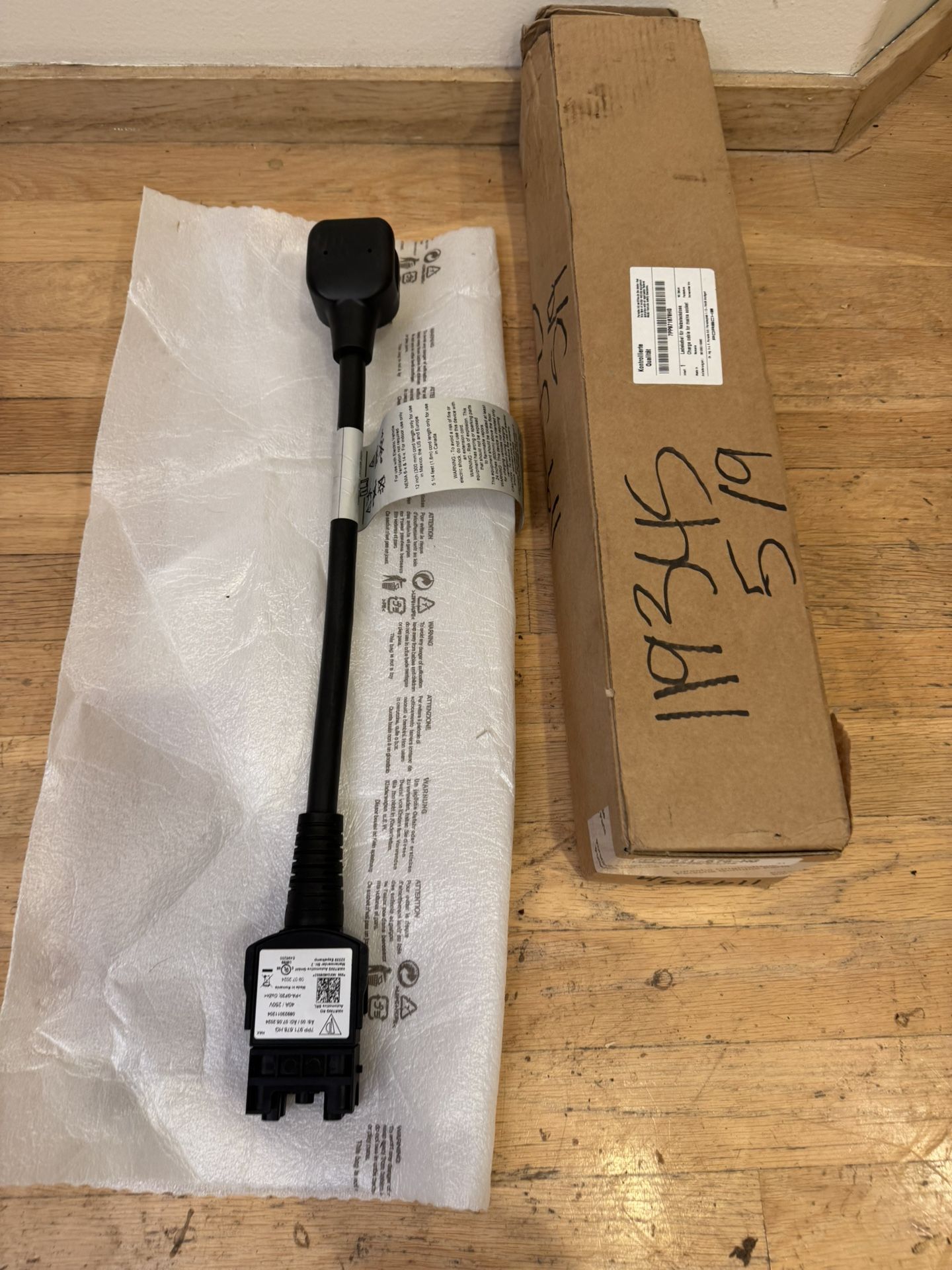 Porsche NEMA 14-50 EV Charger Adapter (7PP.971.678.HG) – NEW