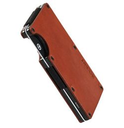 Ridge Slim Tobacco Brown RIFD Blocking Wallet 