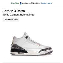 reimagined 3’s size 13