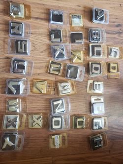 Pilot Automotive Chrome Number and Letters