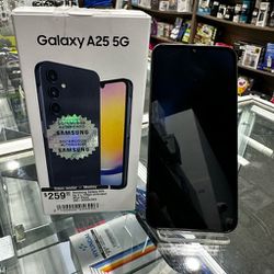 Samsung Galaxy A25 5g 6+128gb Unlocked Blue Black Sm-a256ezkd