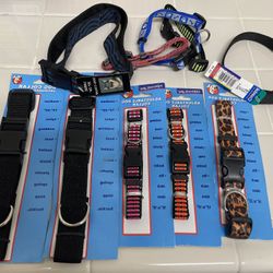 Variety Of Brand New dog collars 