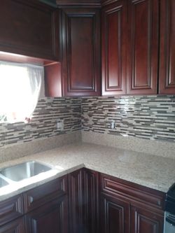 Kitchen cabinets