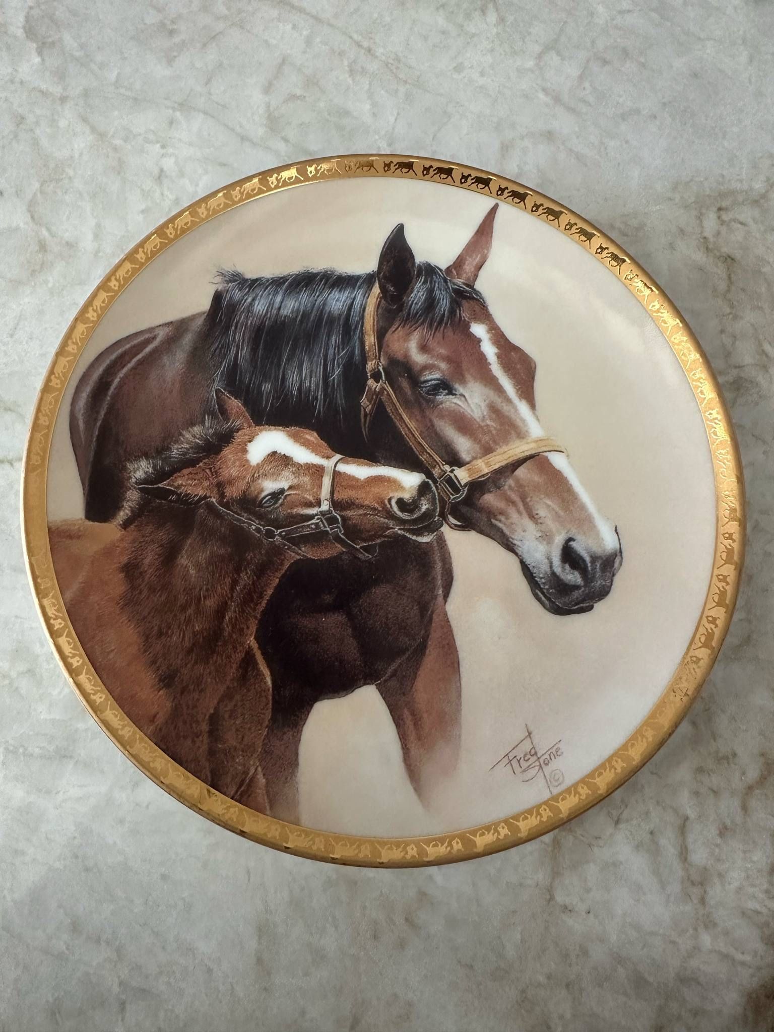 Collector Horse Plate