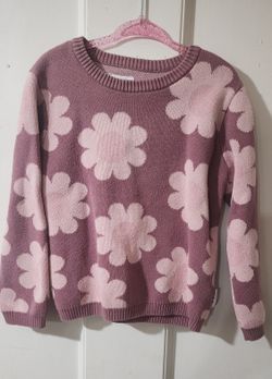 Girls Flower Knit Jumper By HUXBABY