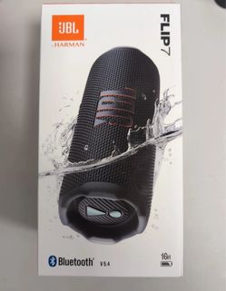JBL Flip 7 Speaker Black Waterproof