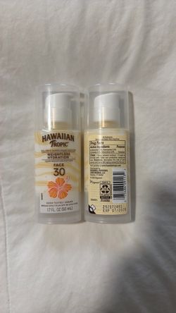 Hawaiian Tropic Face Sunscreen SPF 30 1.7oz