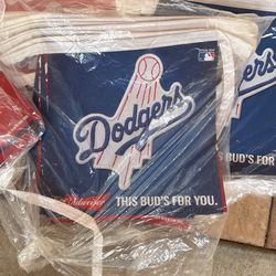 Dodgers Budweiser streamers 