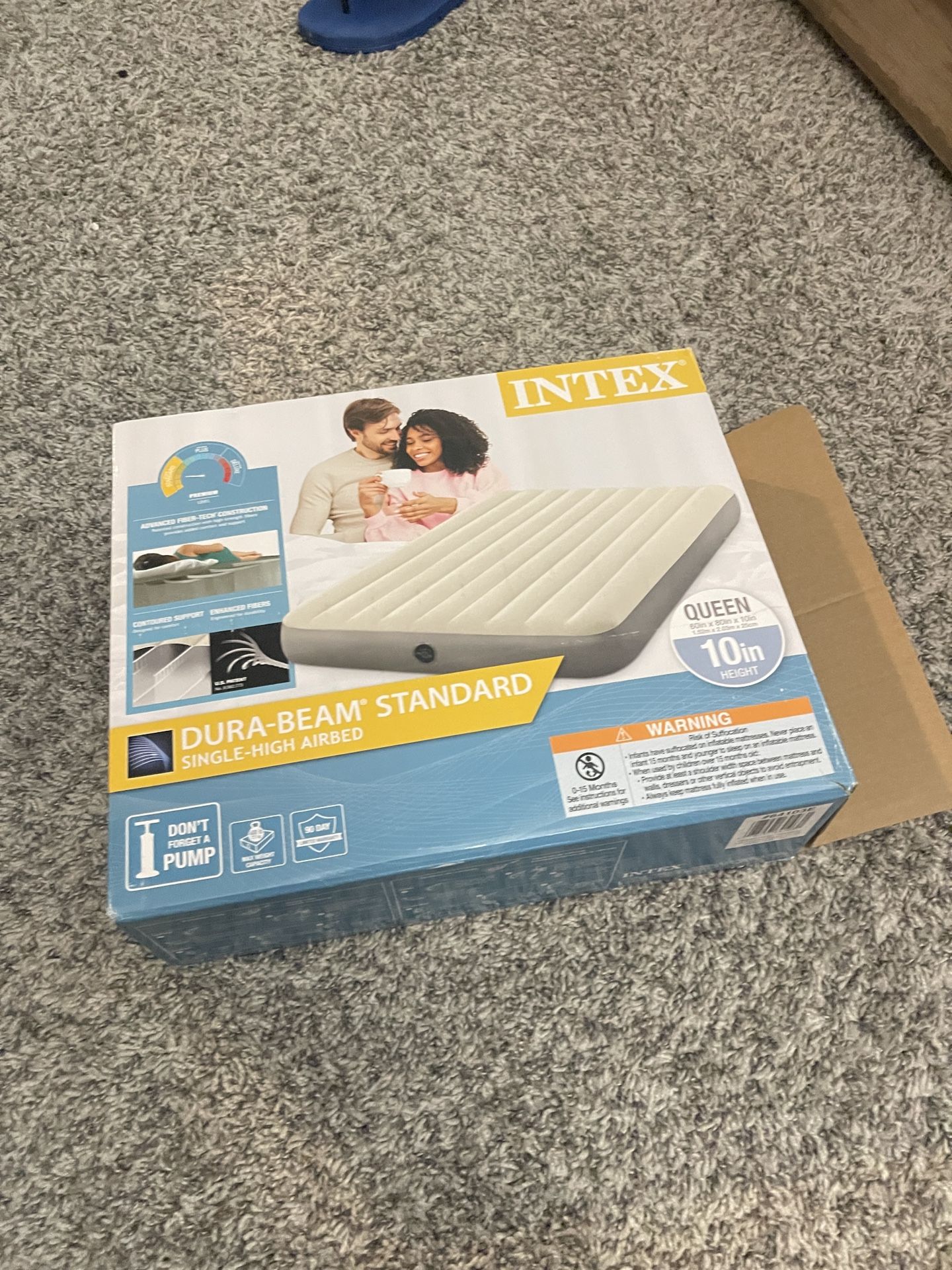 Airbed queen 10inches 60”*80”*10”