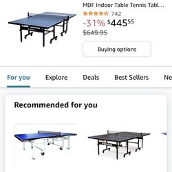 Ping Pong Table