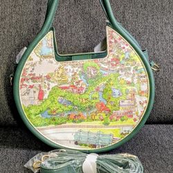 Walt Disney World 50th Anniversary Park Map Handbag