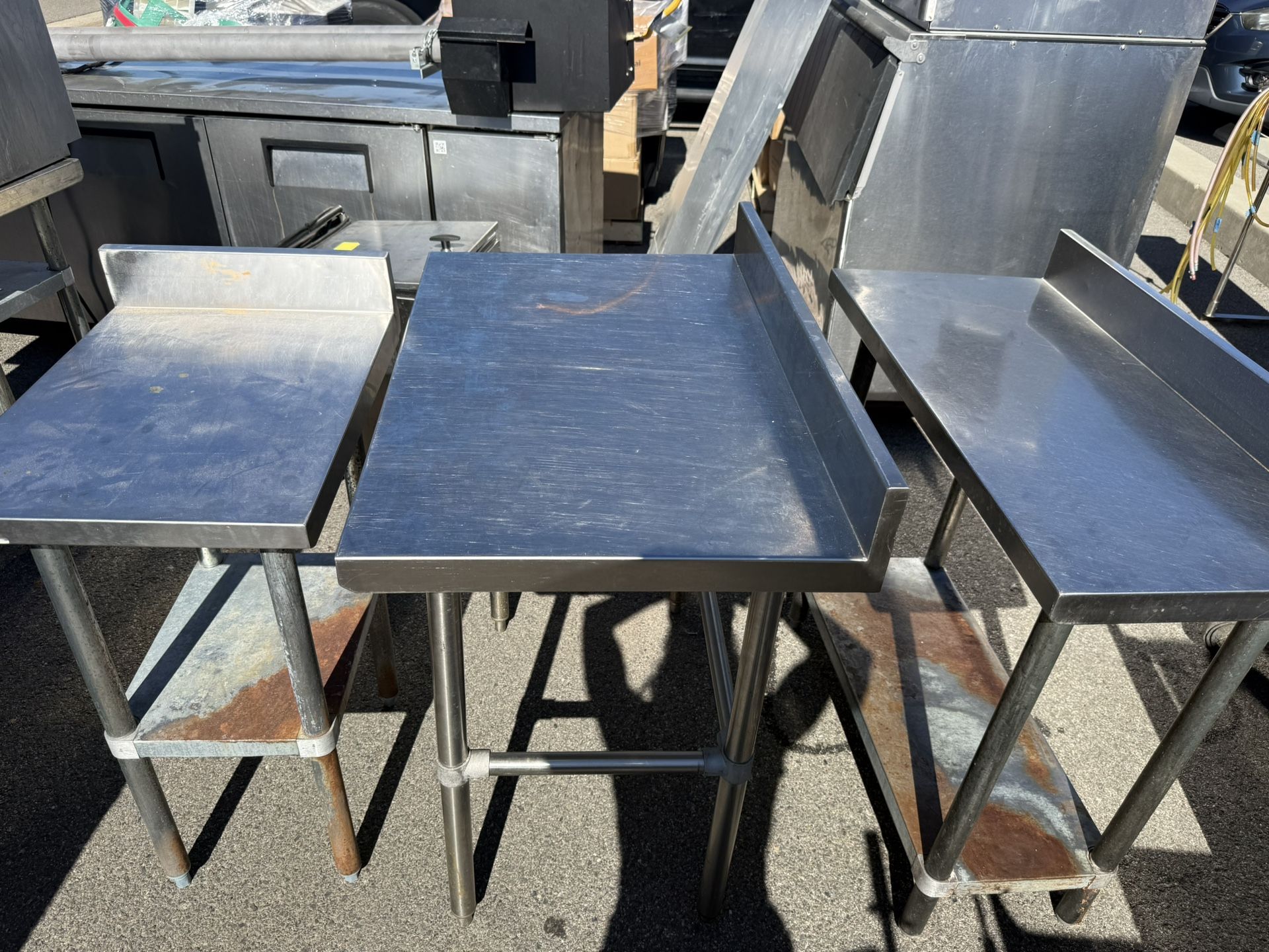 Commercial Kitchen Tables / Storage 