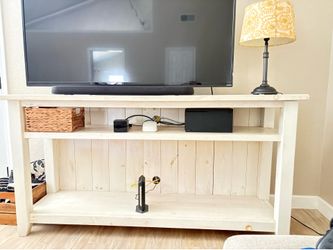 Wood Console Table