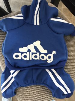 Dog jogging outfitt