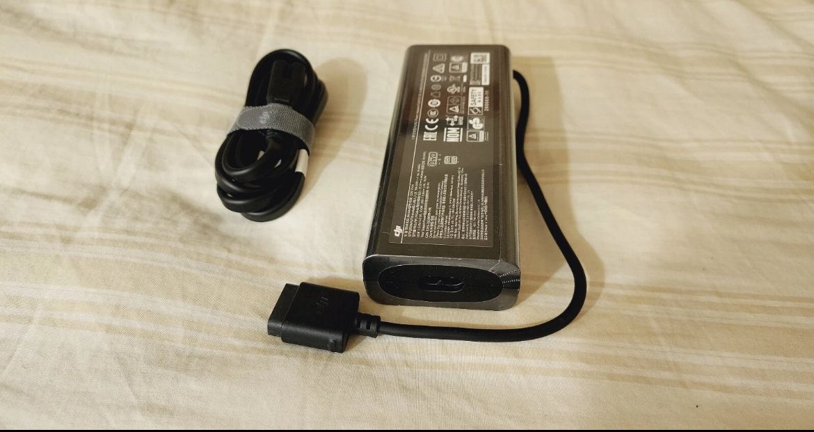 Genuine DJI FPV Drone AC power adapter cord cable charger & protector