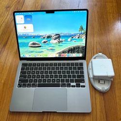 13.6 inches Apple Macbook Air 2022 Laptop A2681 Silver M2 SSD 512Gb RAM 16Gb macOS Tahoe w/ Microsoft Office Final Cut Logic Pro 