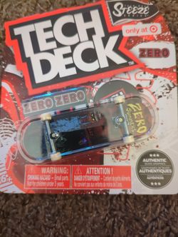 Tech Deck Target Exclusive ZERO BOARD NEW