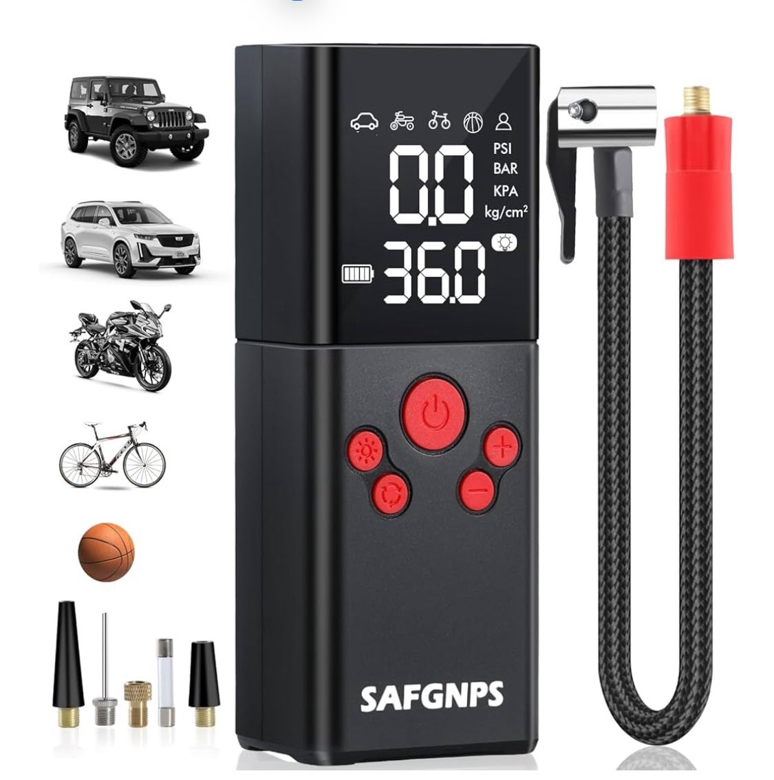 Tire Inflator Portable Air Compressor