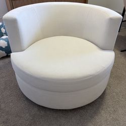 Restoration Hardware Wren Swivel Chair