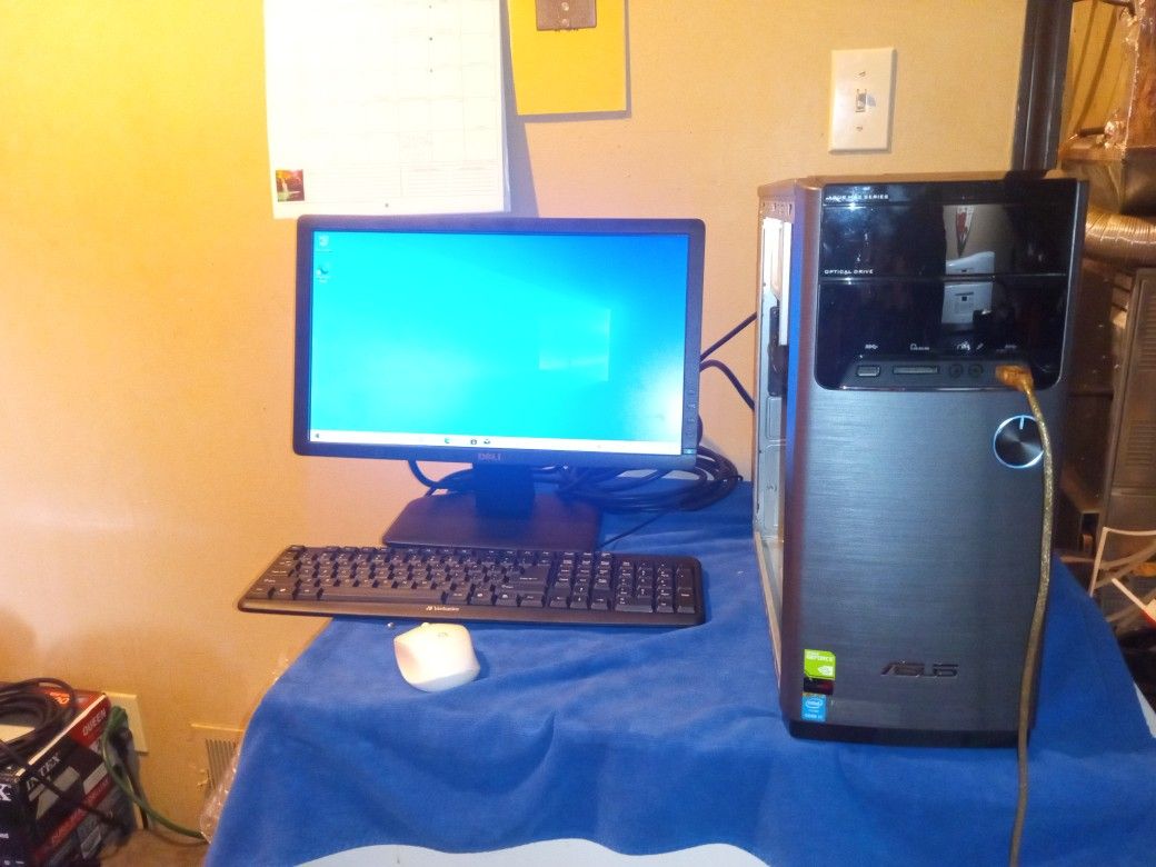 Asus Core I7 4790 3.6 GHz 16GB 1tb G-Force GTX 750 Full System Windows Pro Fruity Loops 12