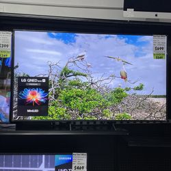 65 inch QNED 4K UHD Smart TV with Store Warranty And Financing Available!