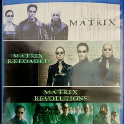 Matrix Trilogy Blue Ray Set