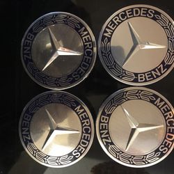 Mercedes Center Caps 